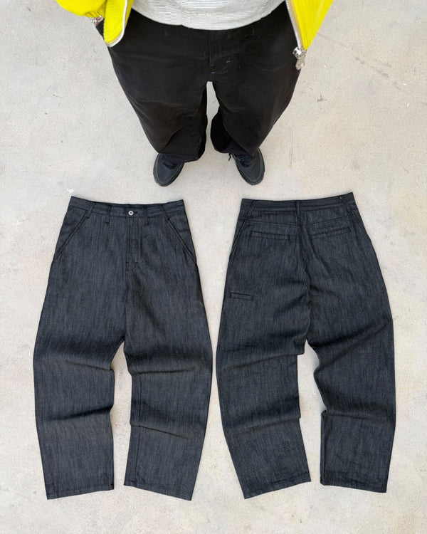 13oz Tonal Black Selvedge Denim 2.0