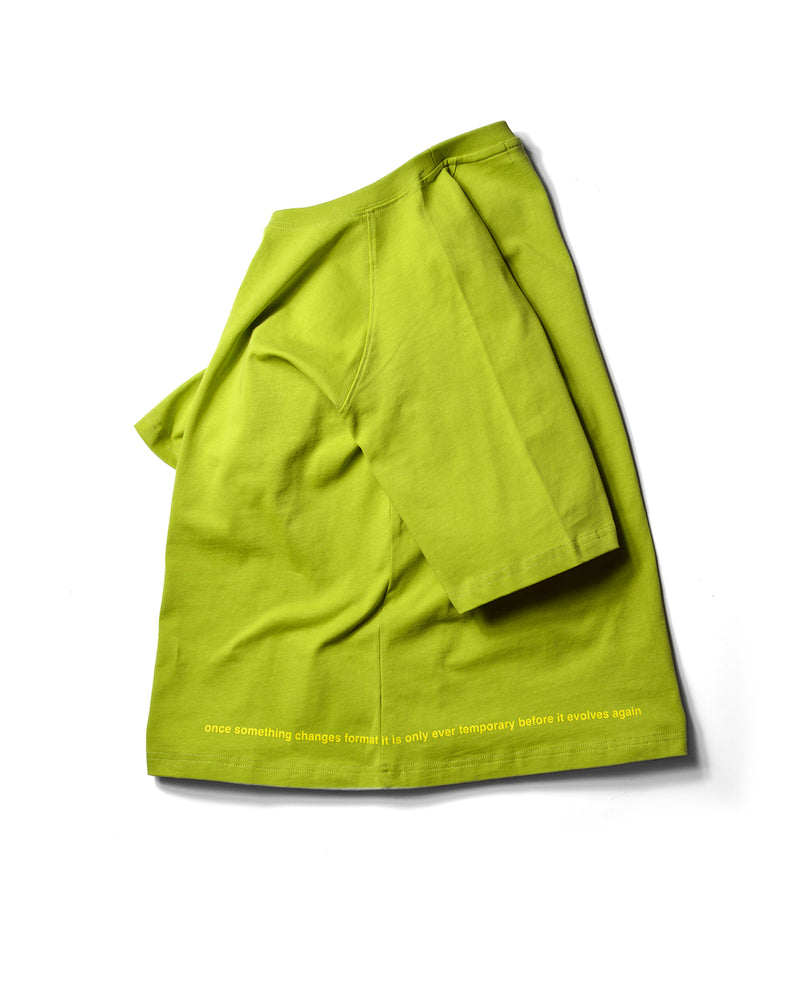 Lime Green Slogan Tee
