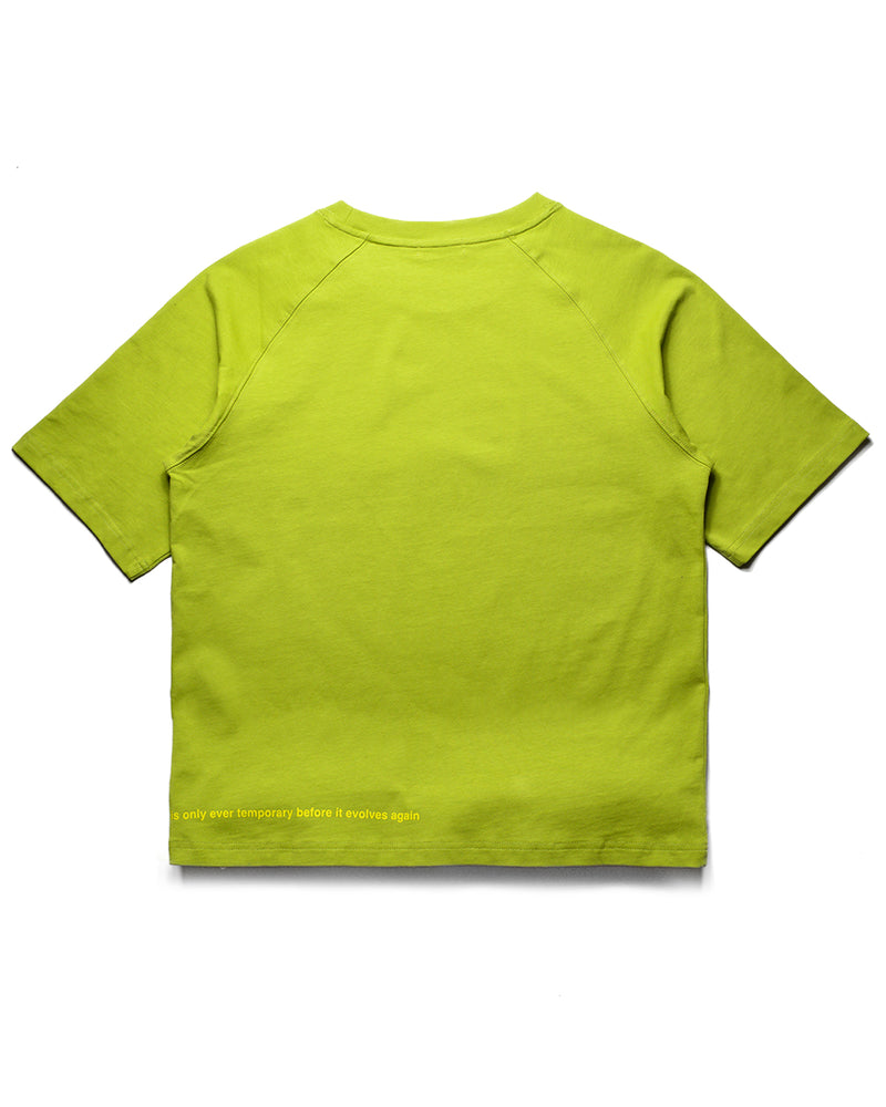 Lime Green Slogan Tee
