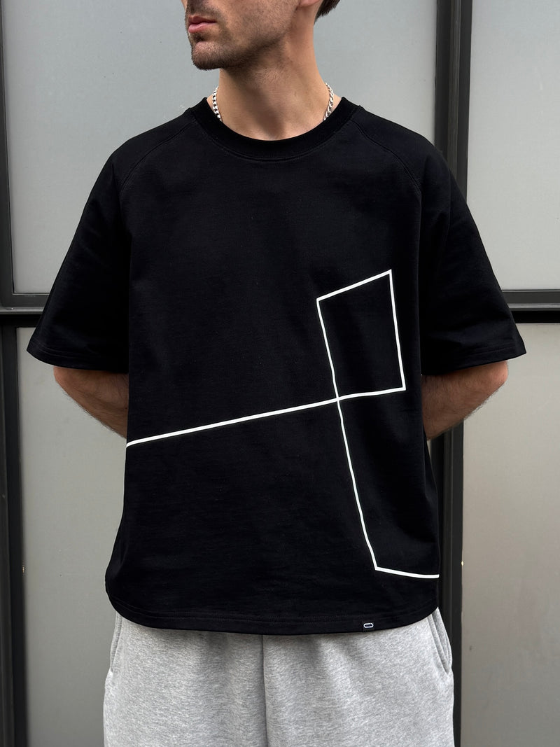 Obsidian Continuous Line Tee